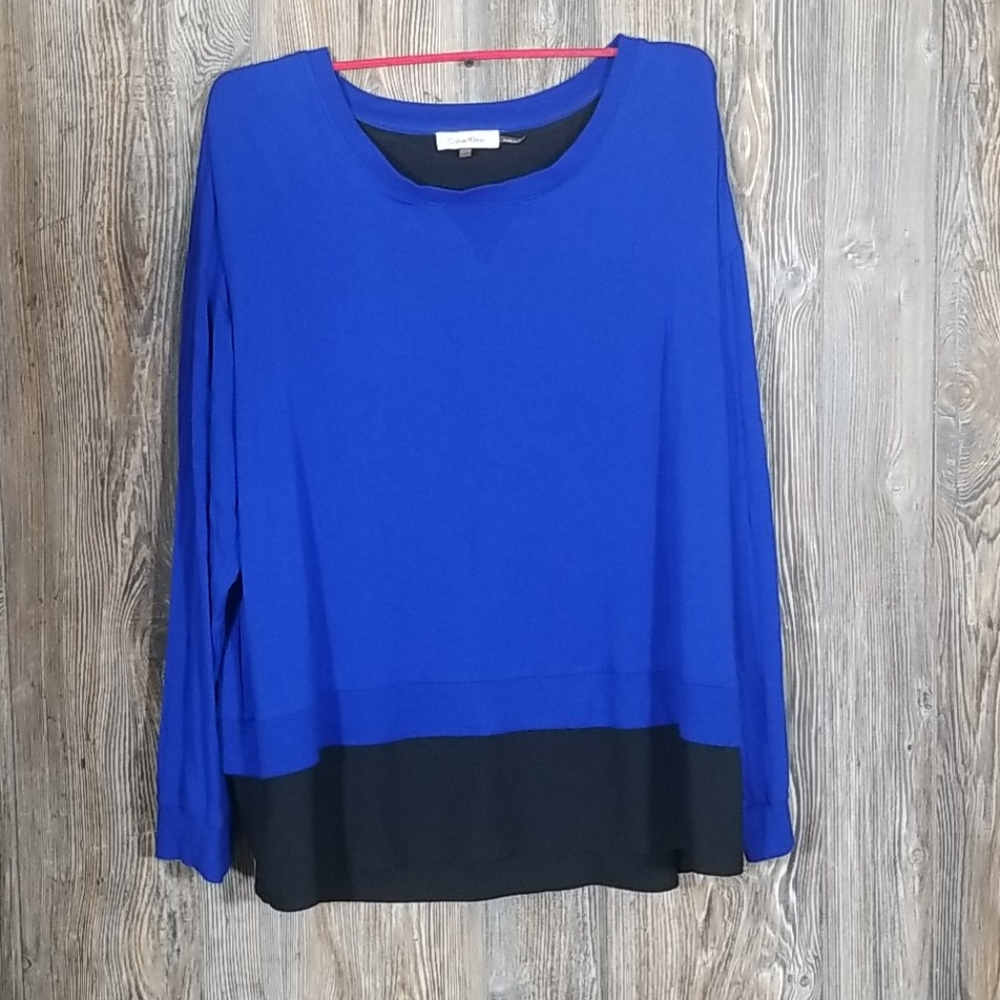 Calvin Klein Women blouse size large to xlarge